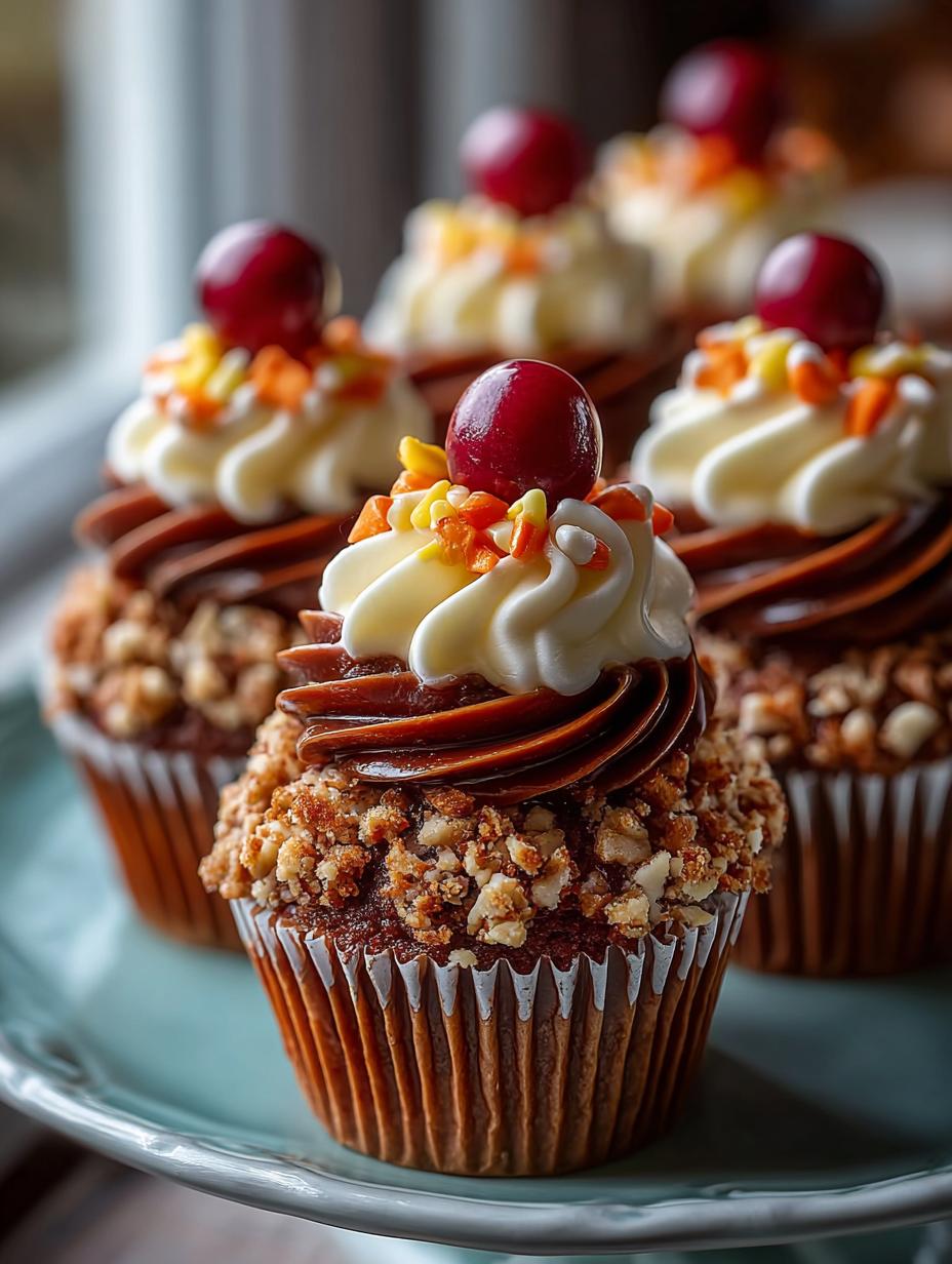 Turkey Cupcakes Fun Flavorful