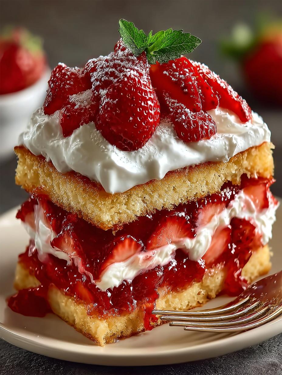 Unforgettable Strawberry Shortcake Cake Recipe to Savor - Unforgettable Strawberry Shortcake Cake - main visual representation