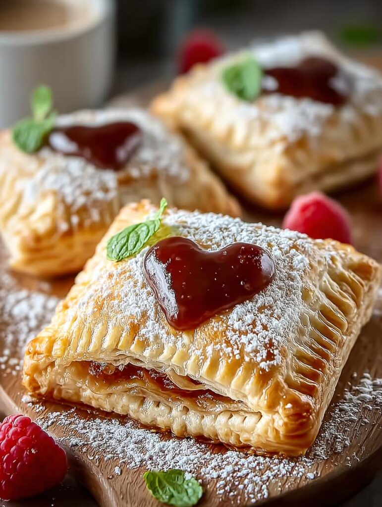 Vegan Love Letter Pastries