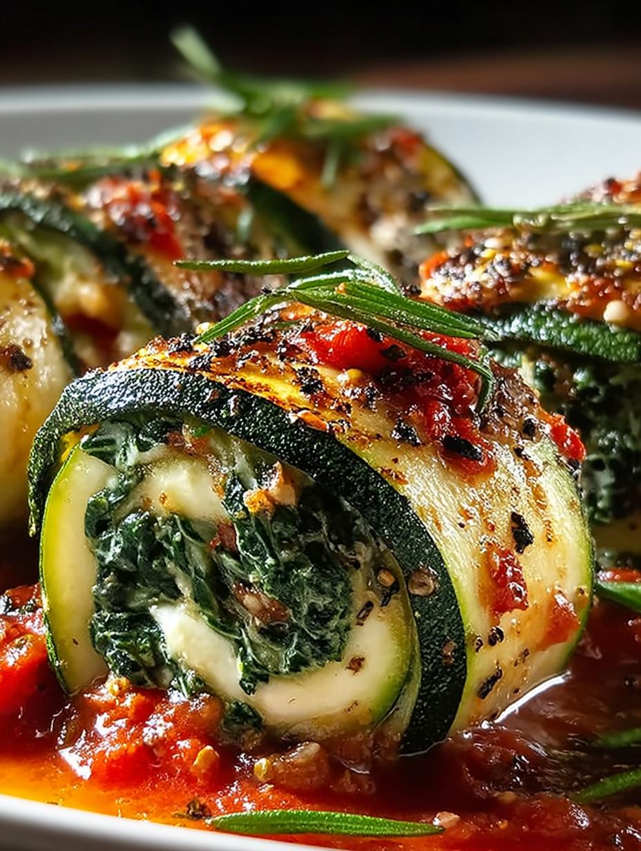 Delicious Vegan Zucchini Spinach Rollatini Recipe - Vegan Zucchini Spinach Rollatini - main visual representation