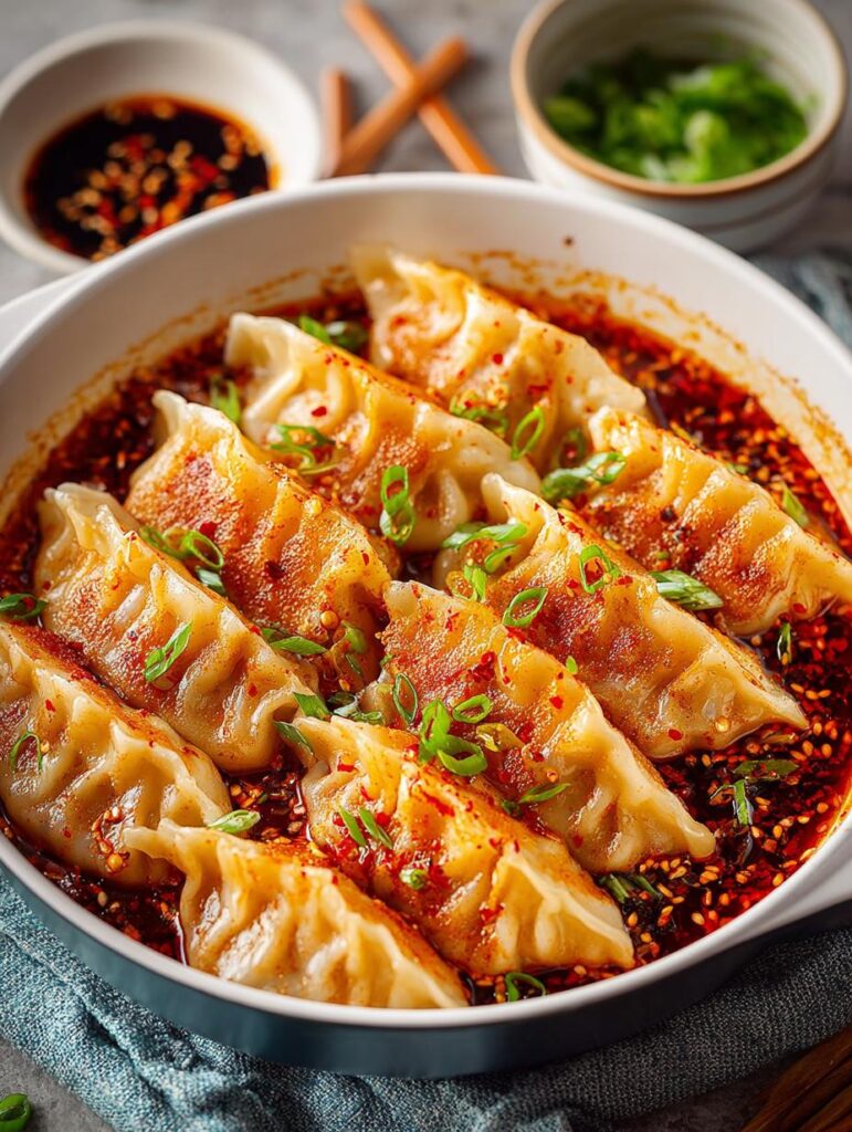 Viral One Pan Dumpling