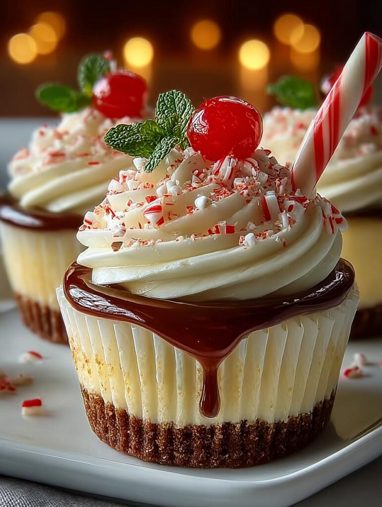 White Chocolate Peppermint Mousse