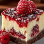 White Chocolate Raspberry Cheesecake