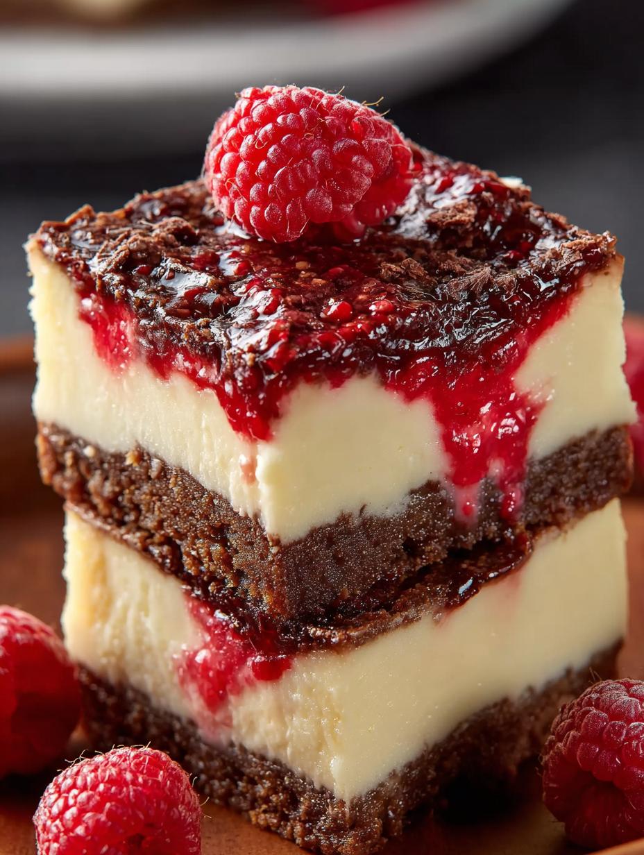 Irresistible White Chocolate Raspberry Cheesecake Bars - White Chocolate Raspberry Cheesecake - additional detail