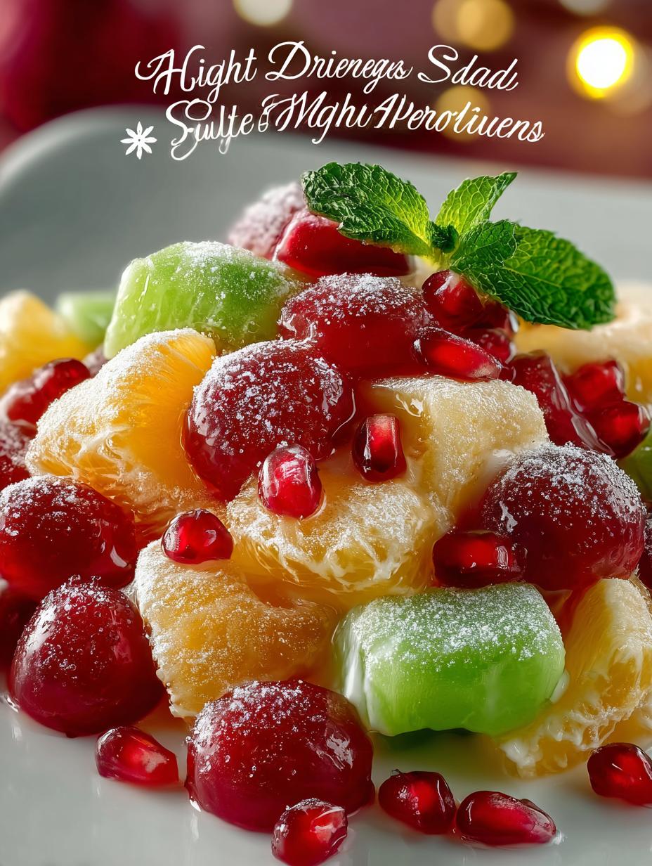 Delicious Winter Fruit Salad Recipe for a Fresh Twist 6 Delicious Winter Fruit Salad Recipe for a Fresh Twist - Winter Fruit Salad - additional detail
