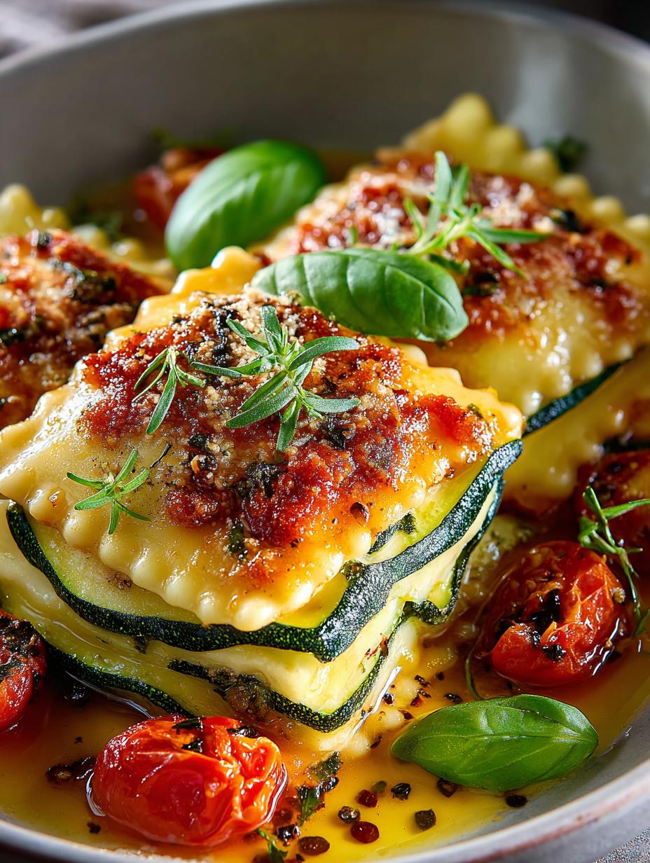Zucchini Ravioli