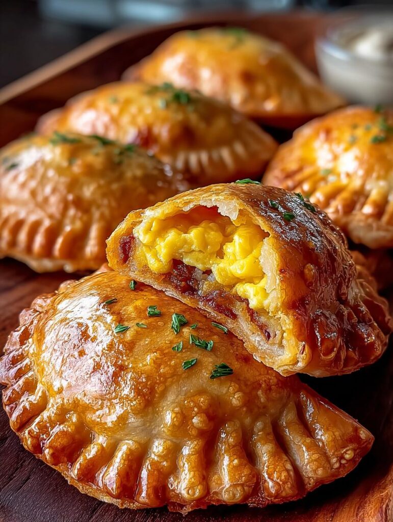Air Fryer Breakfast Empanadas