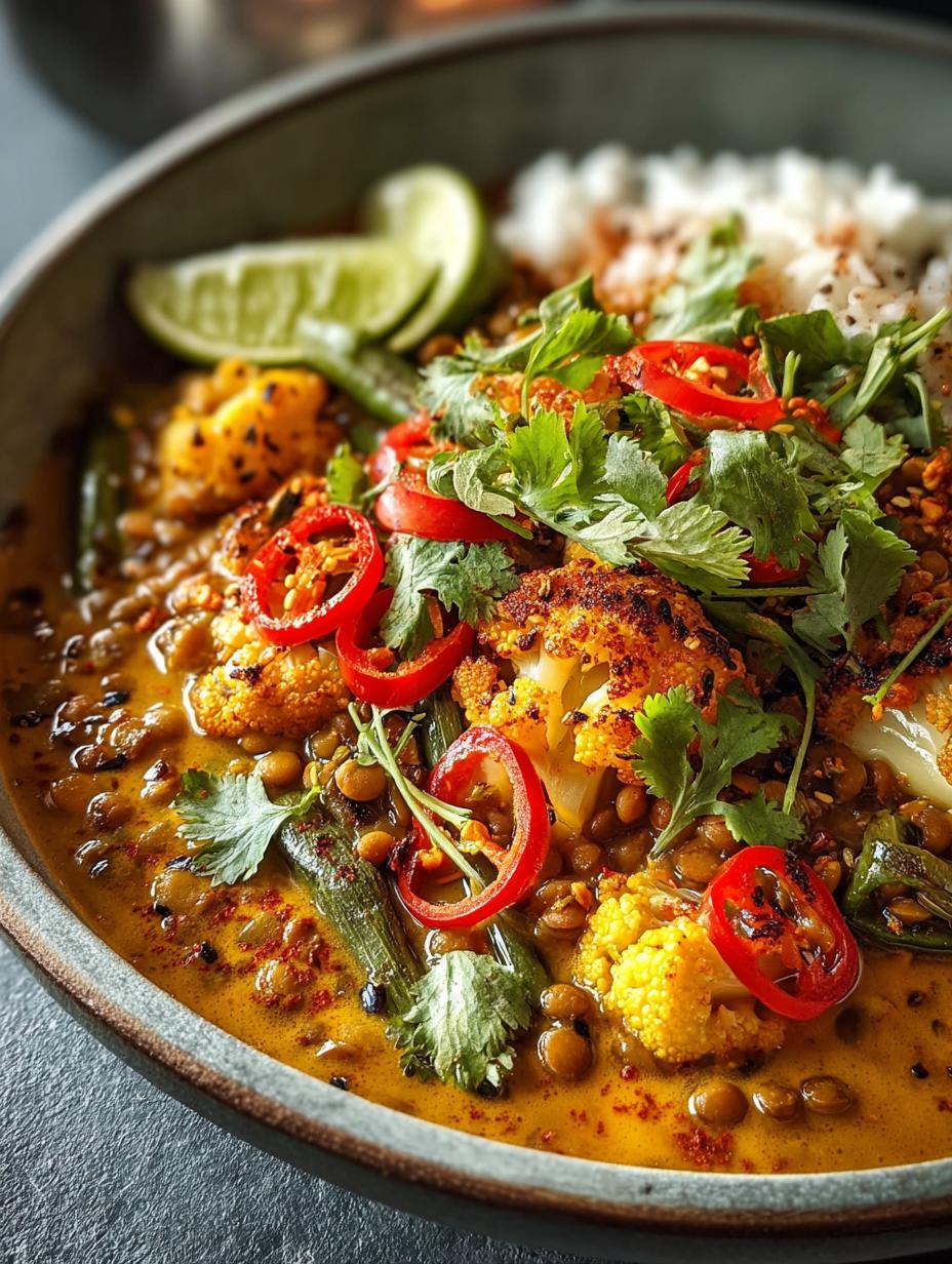 Almond Butter Lentil Curry: 5 Comforting Reasons to Try - Almond Butter Lentil Curry - main visual representation