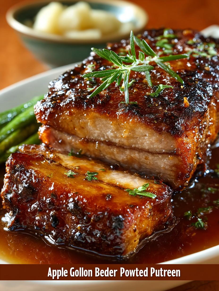 Apple Butter Glazed Pork: 5 Reasons to Love This Dish - Apple Butter Glazed Pork - main visual representation