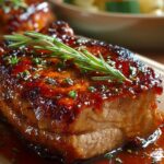 Apple Butter Glazed Pork