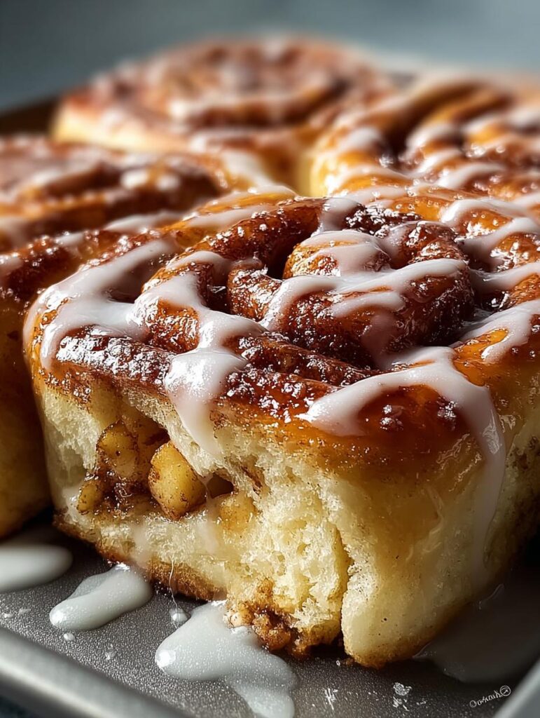 Apple Cinnamon Rolls Warm