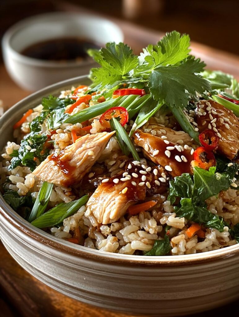 Asian Style Brown Rice