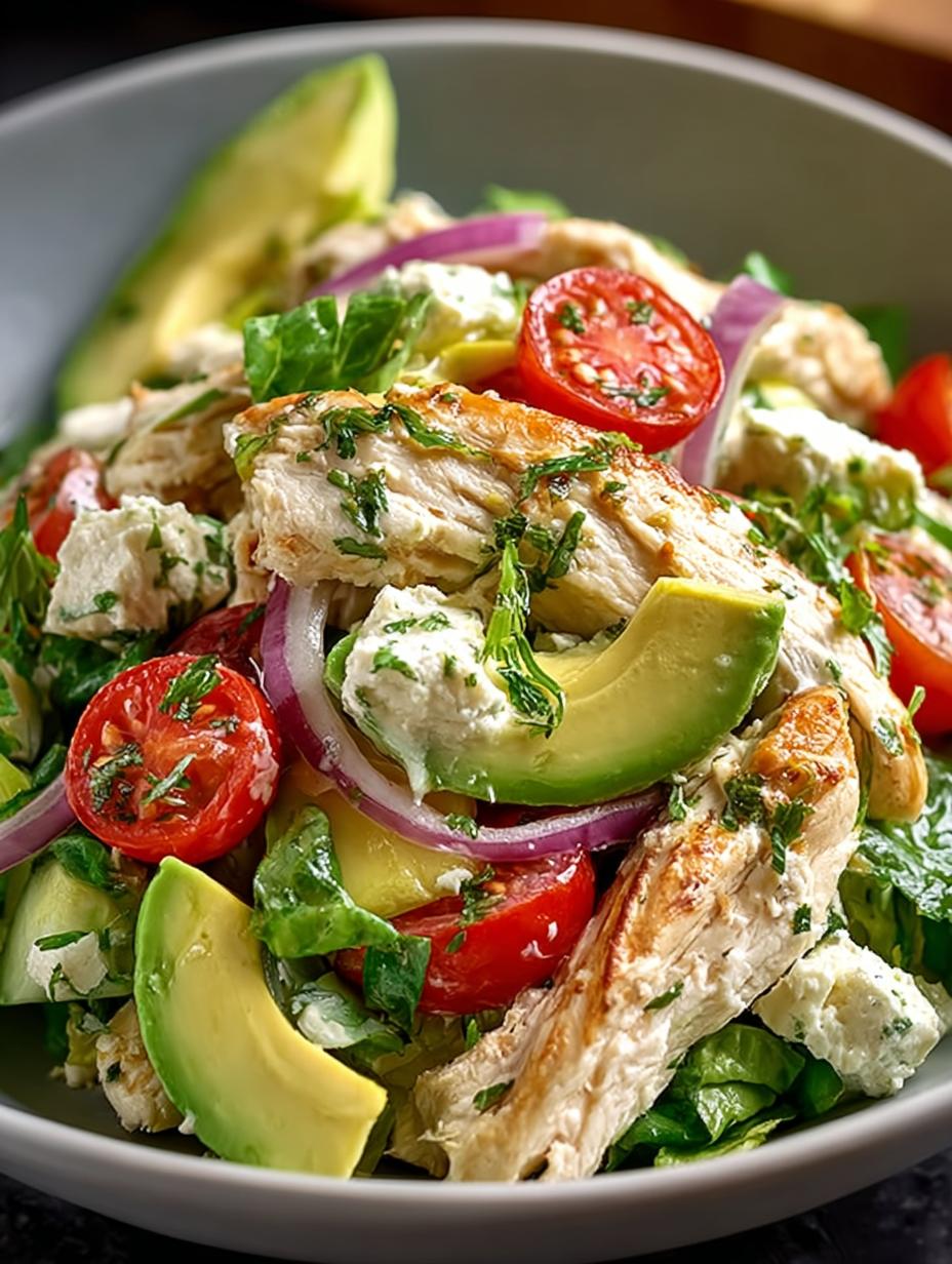 Delicious Avocado Chicken Salad: A Creamy Delight - Avocado Chicken Salad - additional detail