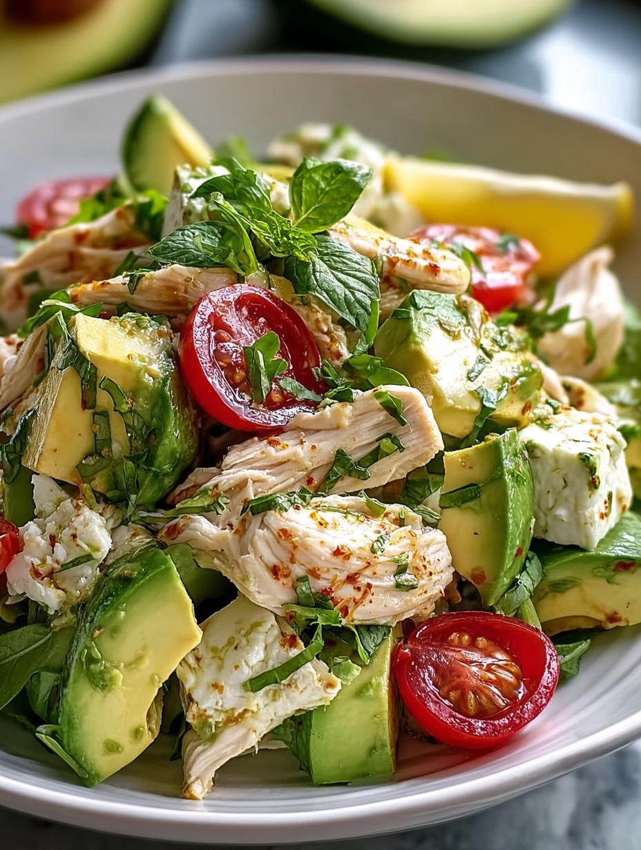 Avocado Chicken Salad