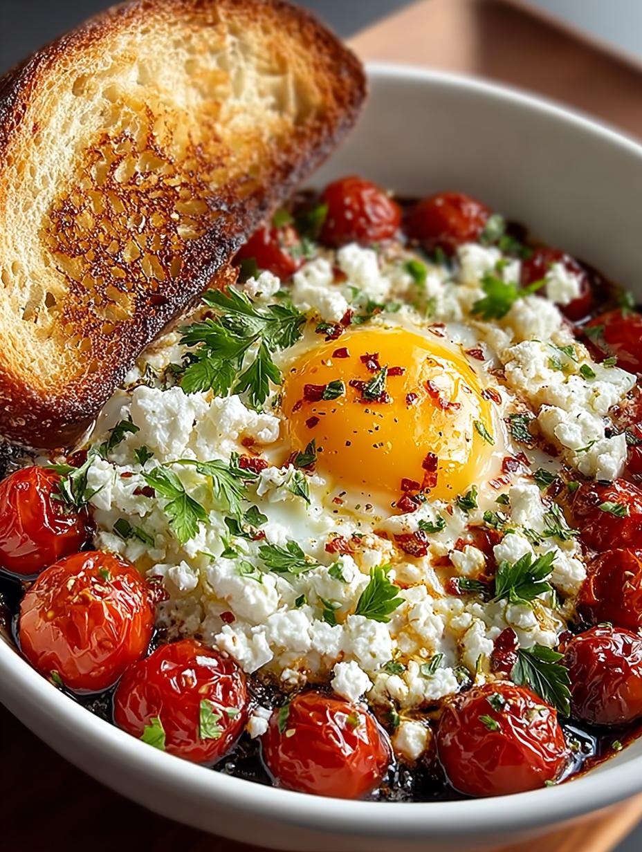 Baked Feta Eggs Breakfast: 5 Reasons to Try This Delight - Baked Feta Eggs Breakfast - main visual representation