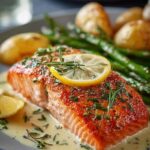 Baked Salmon with Lemon