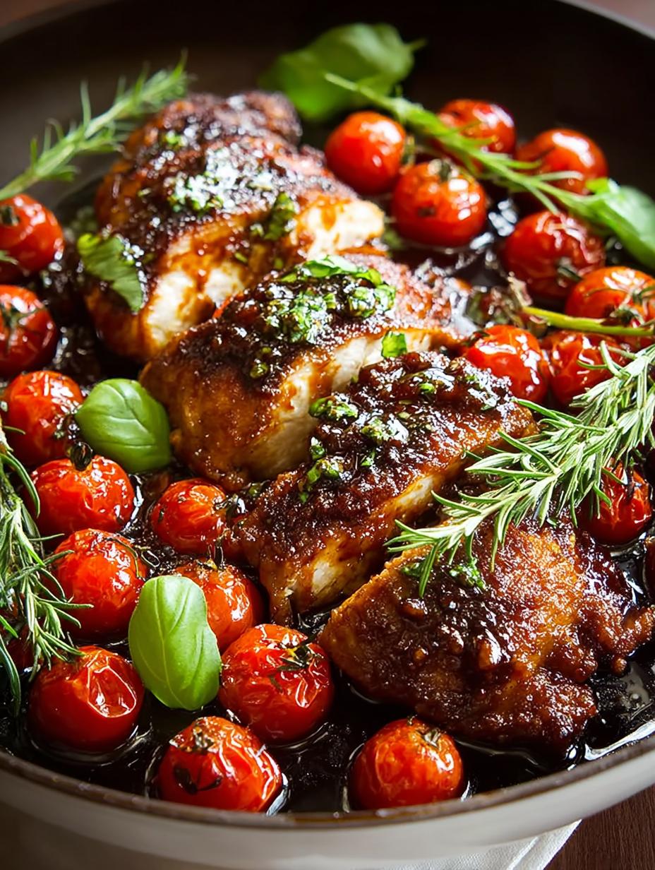 Balsamic Glazed One Pan