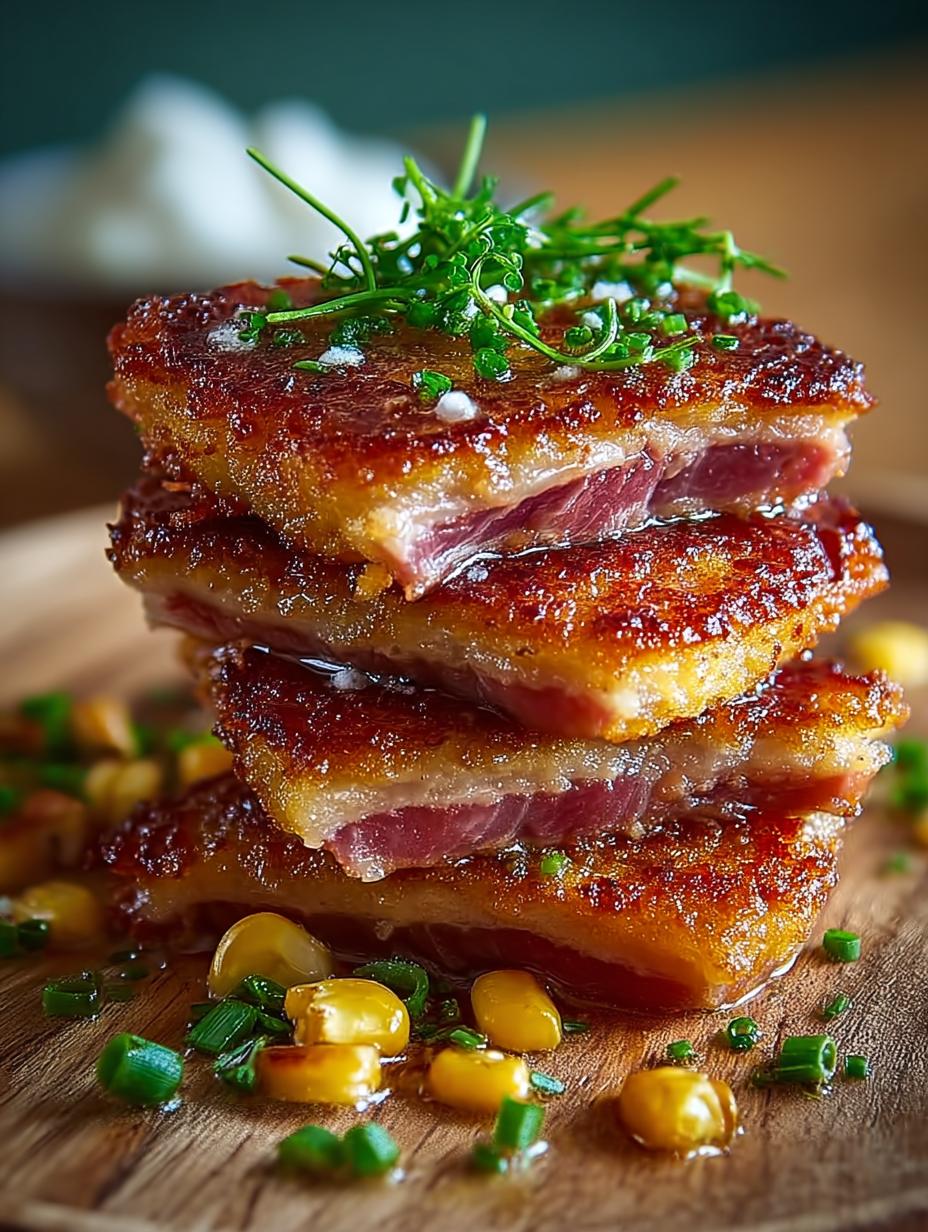 Beef Beef Bacon Corn Cakes: Savory Breakfast Delights - Beef Beef Bacon Corn - additional detail