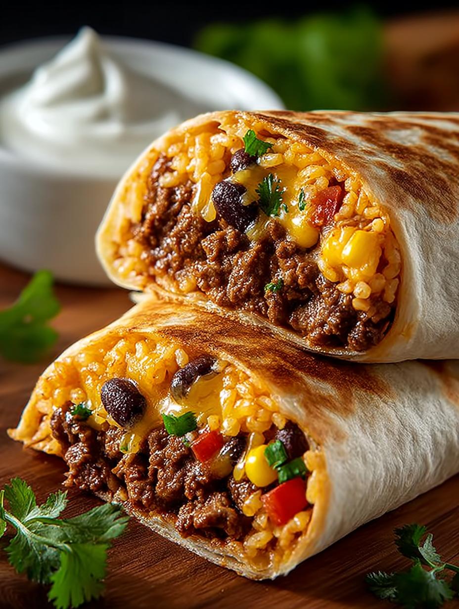 Delicious Beefy Melt Burritos for Easy Dinners - Beefy Melt Burritos - additional detail