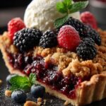 Berry Crumble Pie