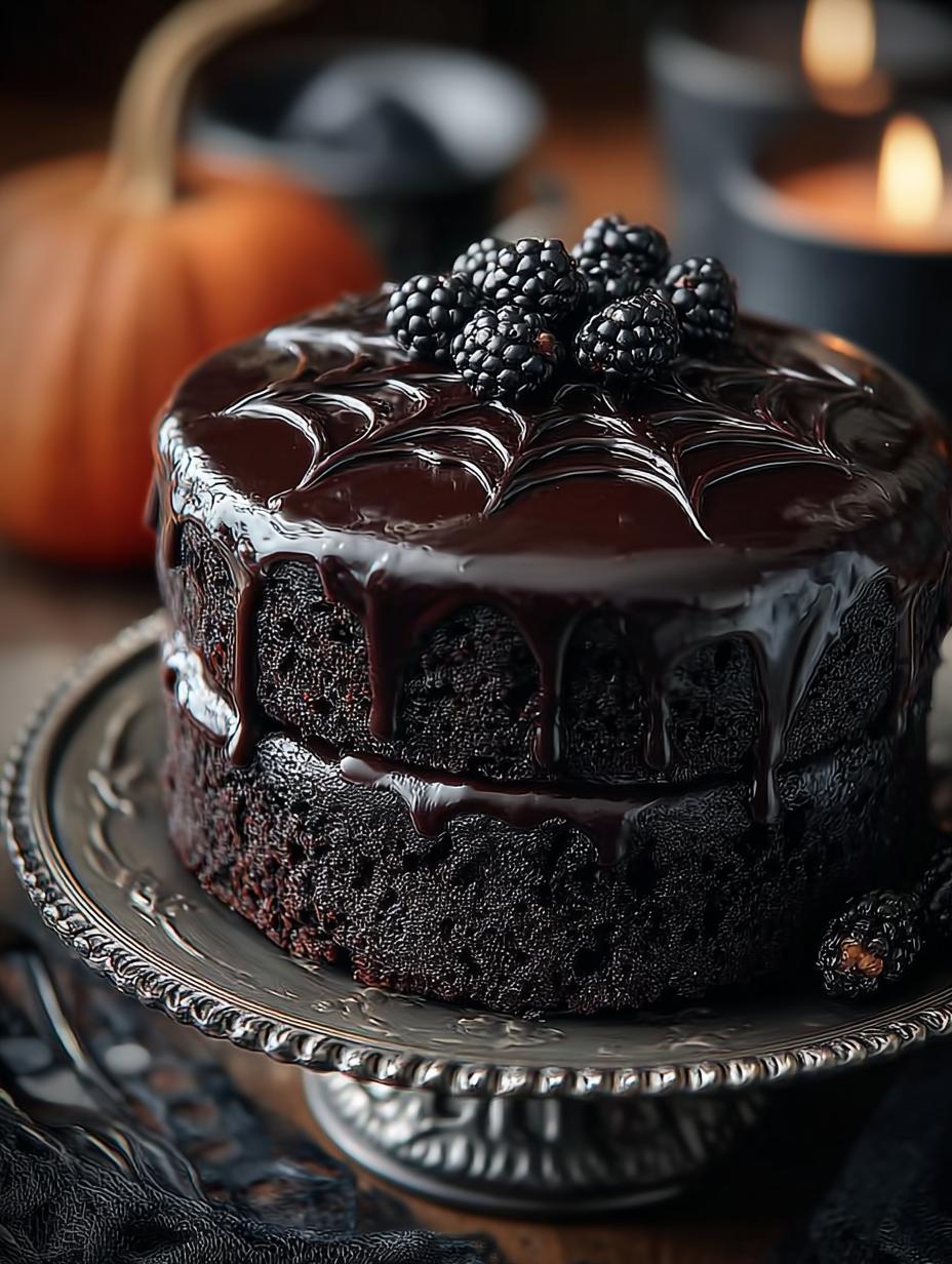 Black Velvet Halloween Cake: 10 Spooky Delights Await - Black Velvet Halloween Cake - main visual representation