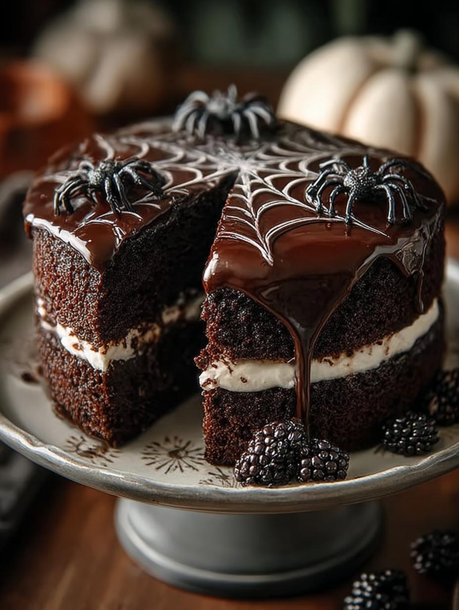 Black Velvet Halloween Cake: 10 Spooky Delights Await - Black Velvet Halloween Cake - additional detail