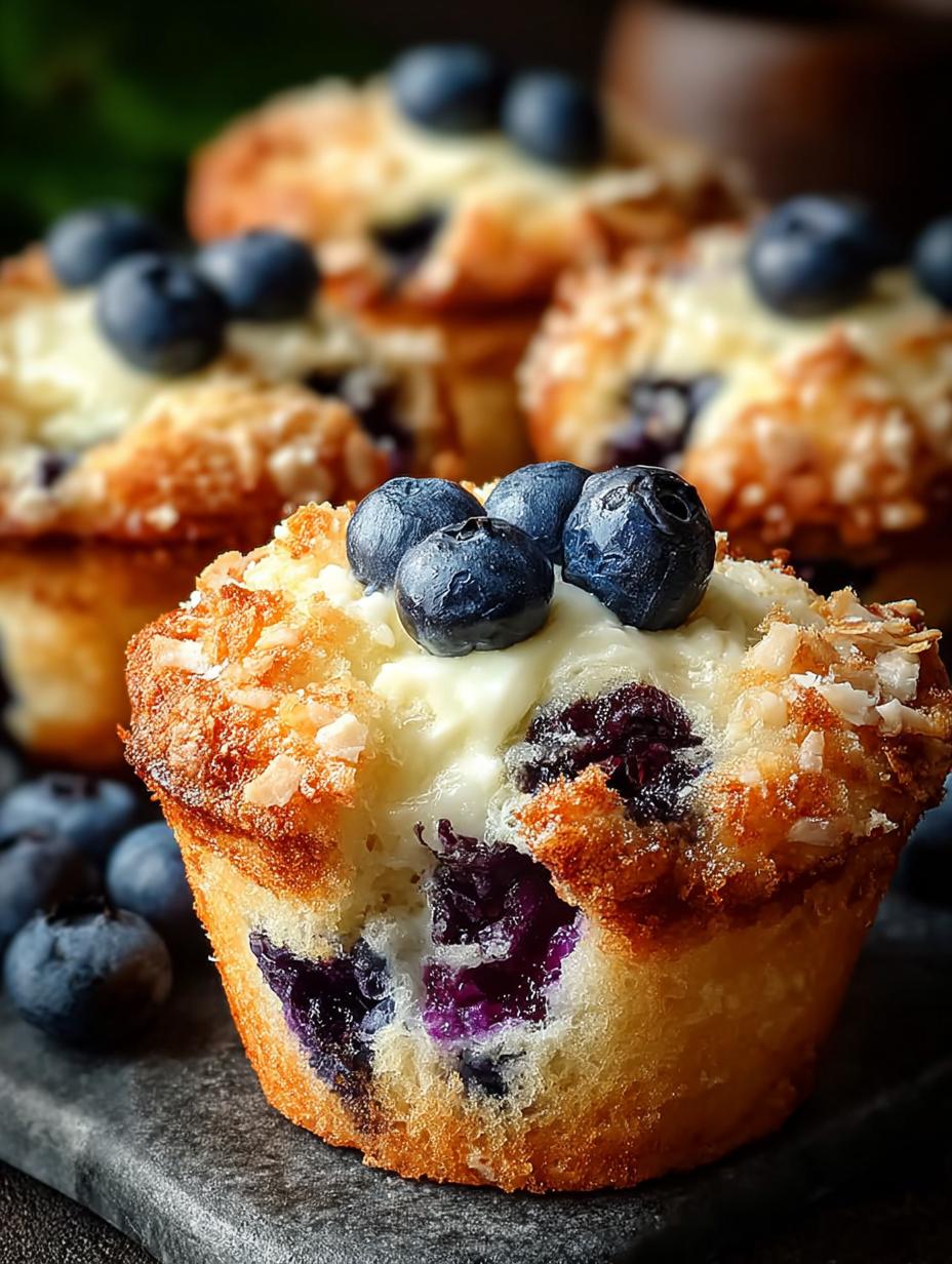 Delicious Blueberry Cream Cheese Muffins Recipe - Blueberry Cream Cheese Muffins - main visual representation