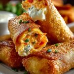 Buffalo Chicken Dip Egg