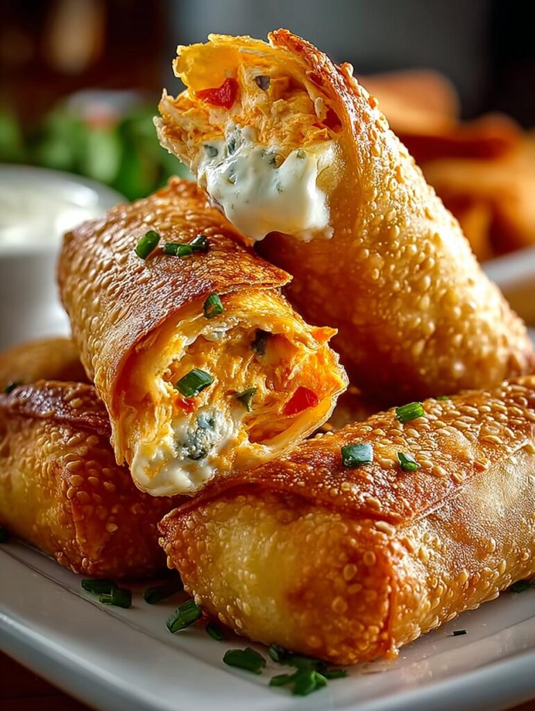 Buffalo Chicken Dip Egg