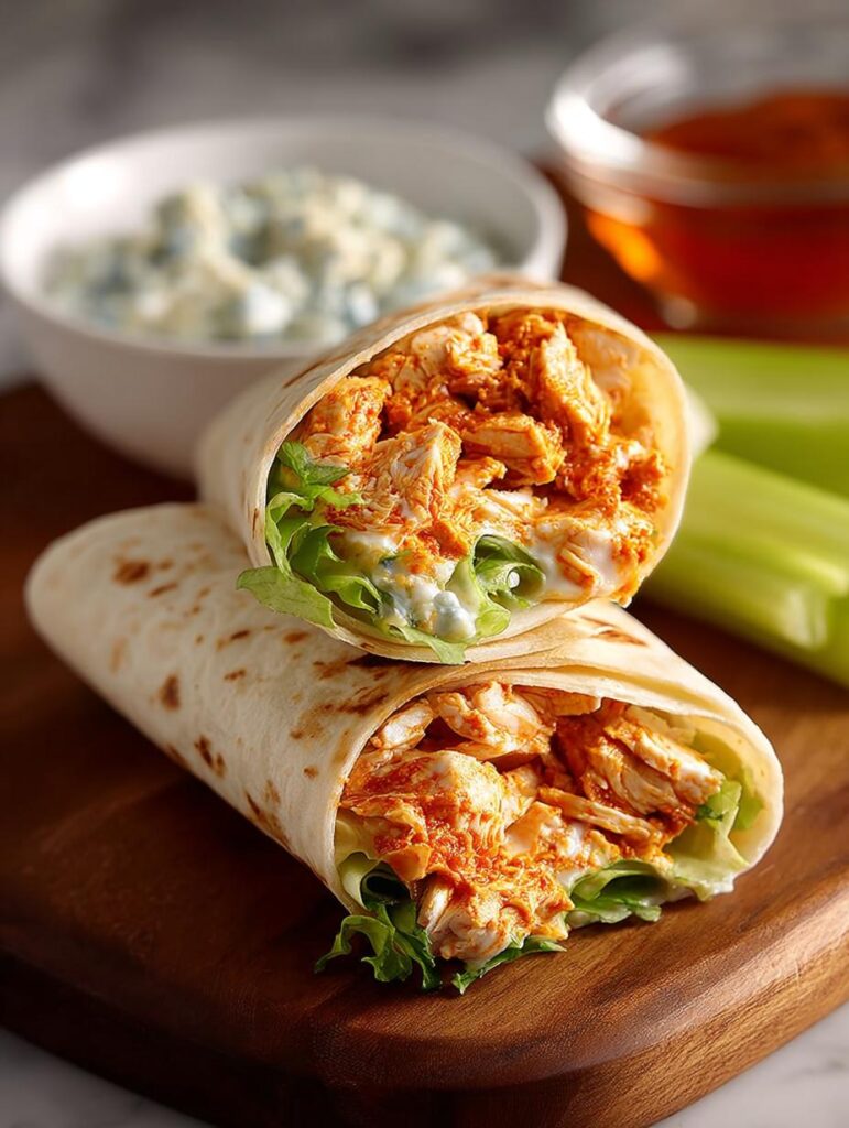 Buffalo Chicken Wraps
