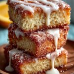 Buttermilk Donut Bars Morning