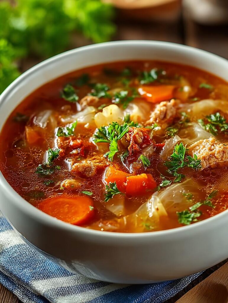 Cabbage Roll Soup