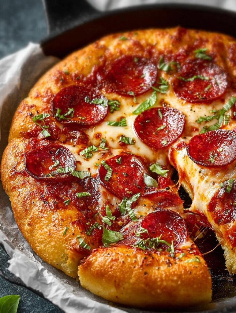 Cast Iron Skillet Pepperoni