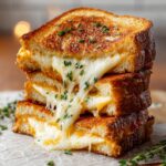 Cheese Garlic Grilled Cheese