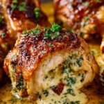 Cheese Stuffed Chicken Thighs