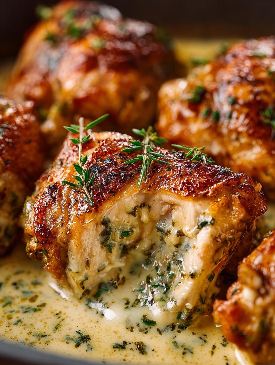 Cheese Stuffed Chicken Thighs: A Creamy Delight - Cheese Stuffed Chicken Thighs - additional detail