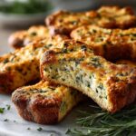 Cheesy Herb Baked Dog
