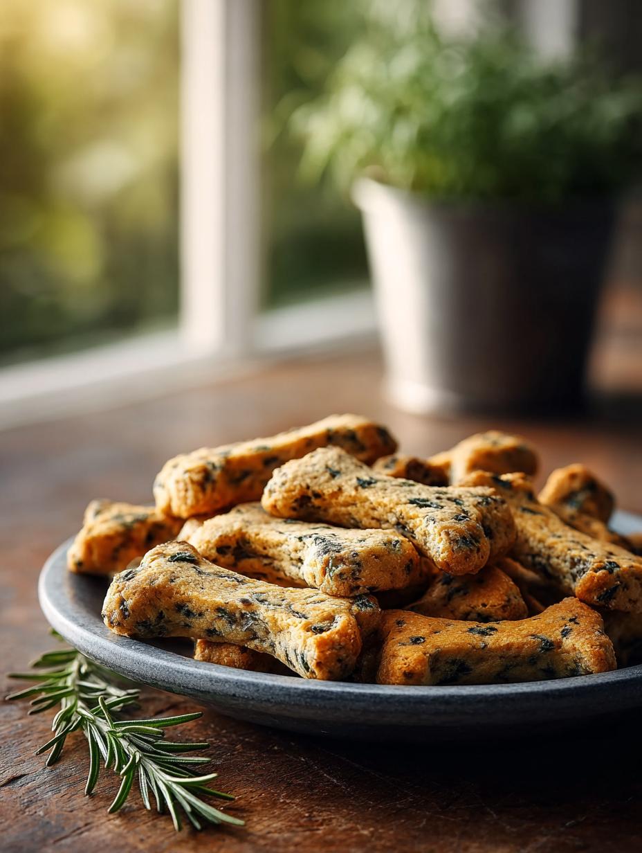 Cheesy Herb Baked Dog Treats: Healthy & Tasty Snacks - Cheesy Herb Baked Dog - additional detail