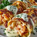 Cheesy Seafood Tortilla Bombs