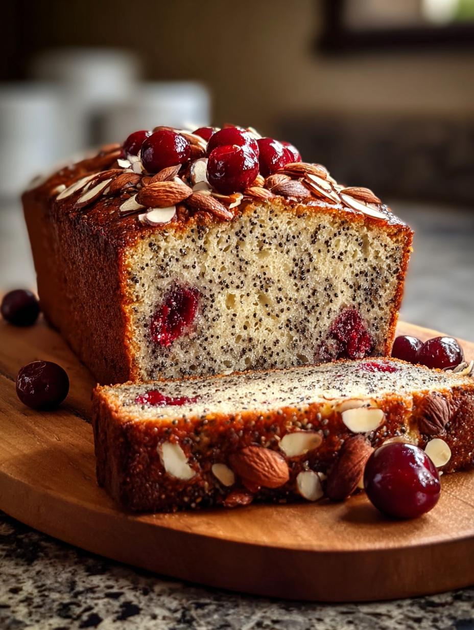 Cherry Almond Poppyseed Bread: 5 Irresistible Tips - Cherry Almond Poppyseed Bread - main visual representation