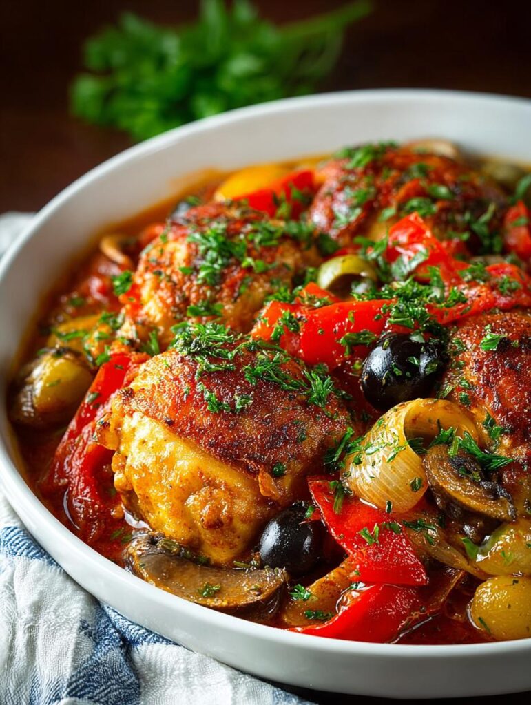 Chicken Marengo Stew