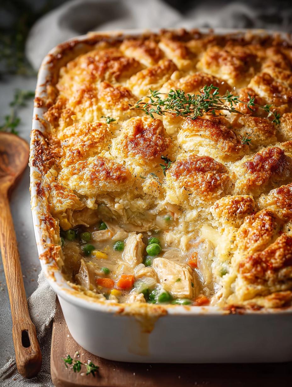 Chicken Pot Pie Casserole