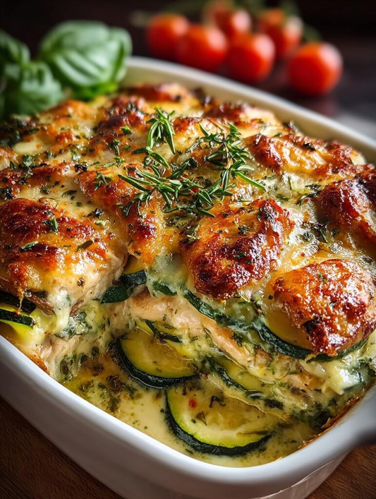Chicken Zucchini Bake