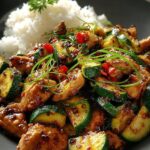 Chicken Zucchini Stir Fry