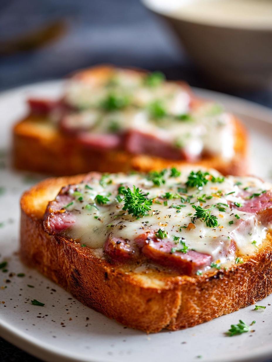 Chipped Beef Toast