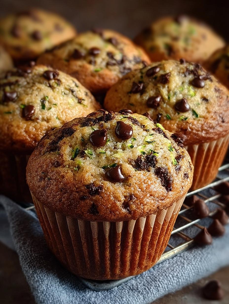 Chocolate Chip Zucchini Muffins