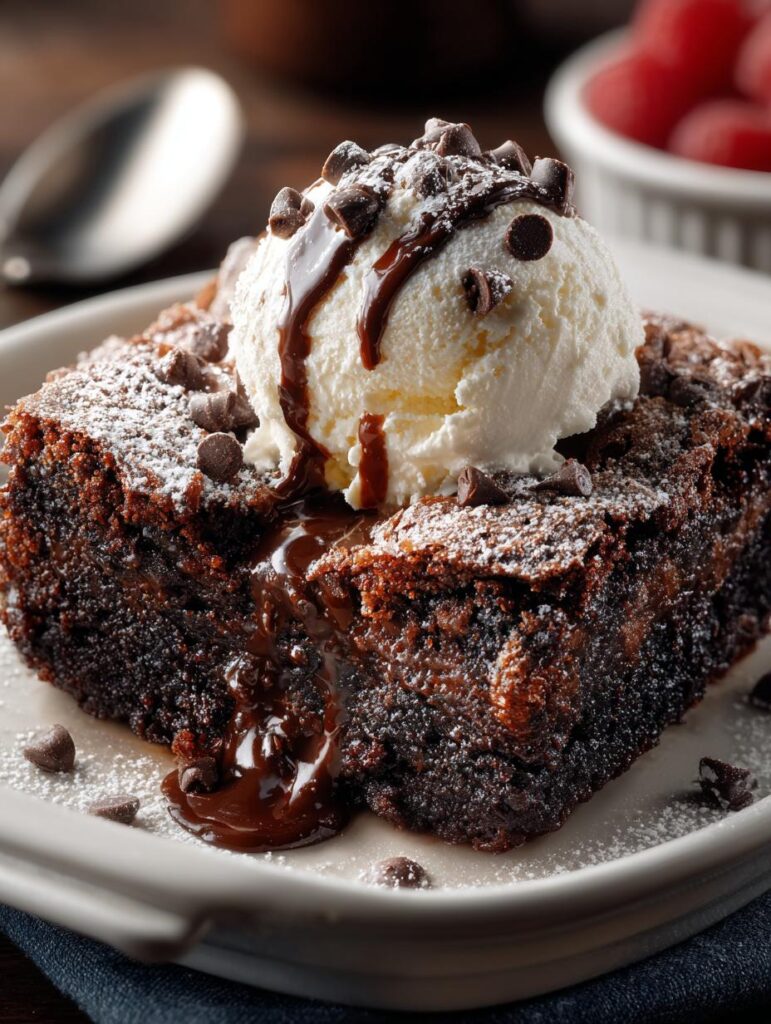 Chocolate Dump Cake Rich