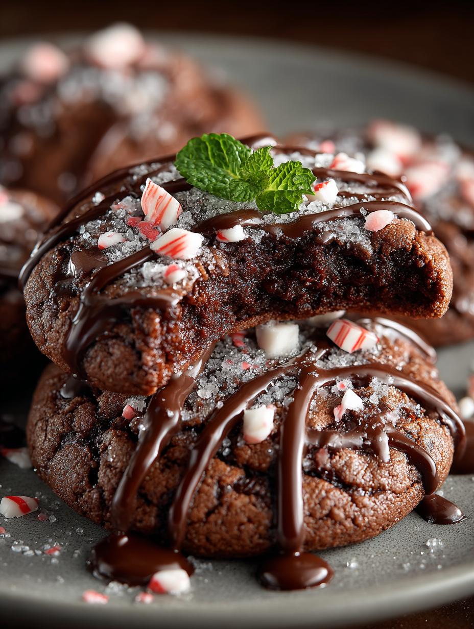 Chocolate Peppermint Cookies: 7 Irresistible Treats - Chocolate Peppermint Cookies - additional detail