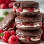 Chocolate Raspberry Sandwich Cookies