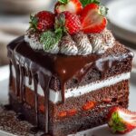 Chocolate Strawberry Cake